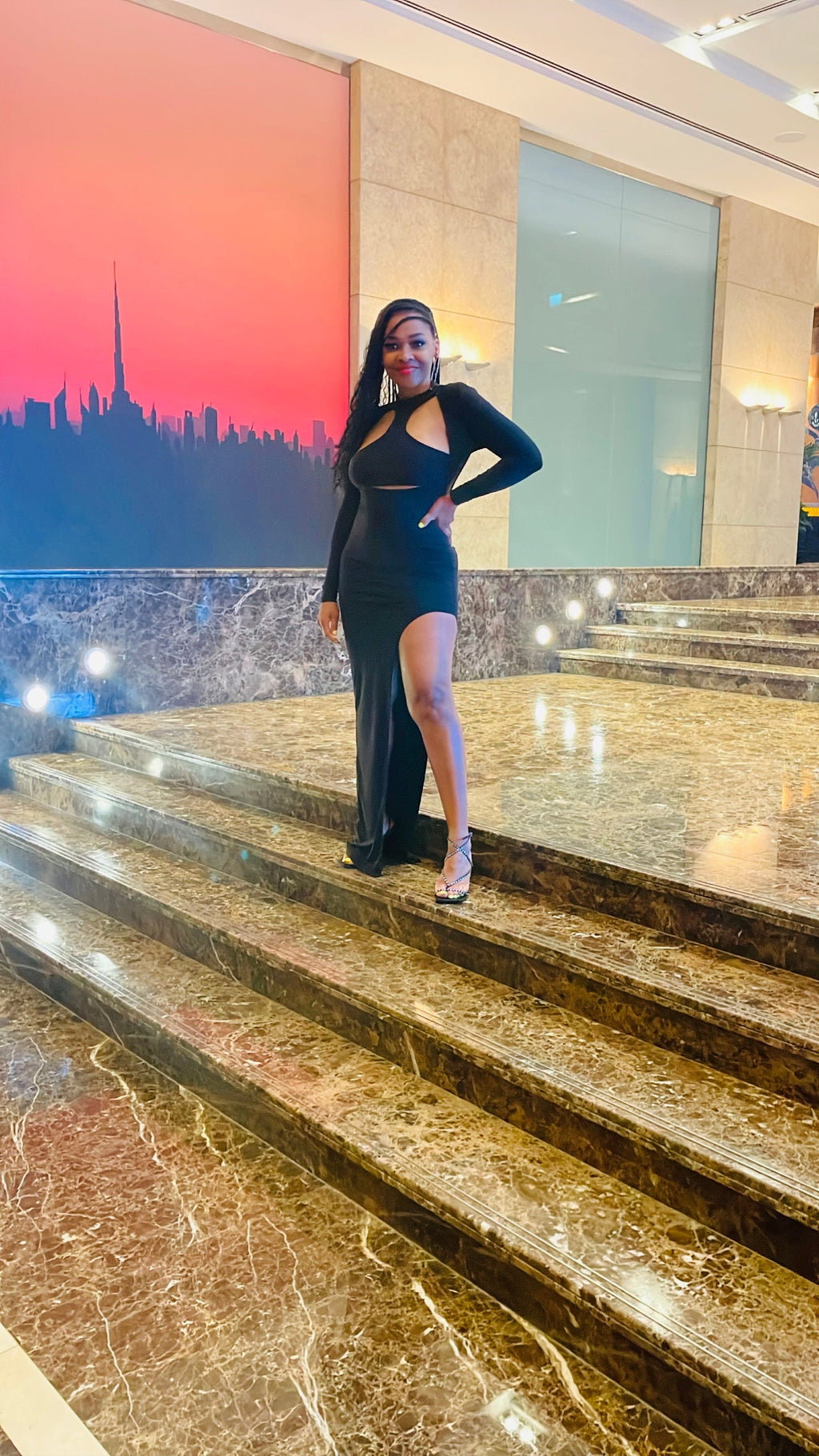 Night in Dubai Maxi Dress